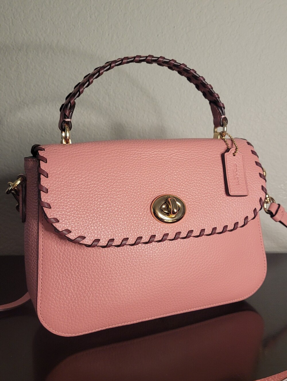 Coach Marlie Top Handle Satchel - Picture 2 of 13